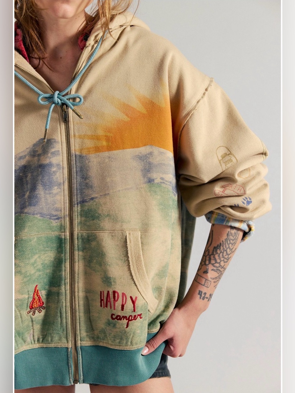 Free People We The Free Into The Wild Hoodie